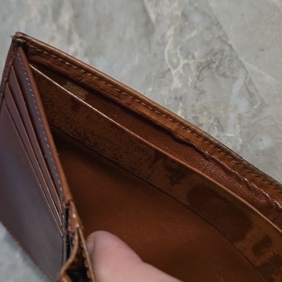 Burberry Vintage Leather Bifold Nova Check Wallet - Picture 6 of 14